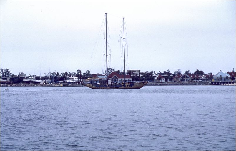 The Navy's boats were all out on panic, this thing all that's left
